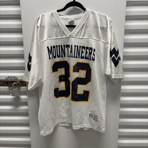 Vintage Collegiate Sportswear West Virginia Mountaineers Jersey #32 Size L USA